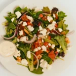 GARDEN SALAD WITH GOAT CHEESE